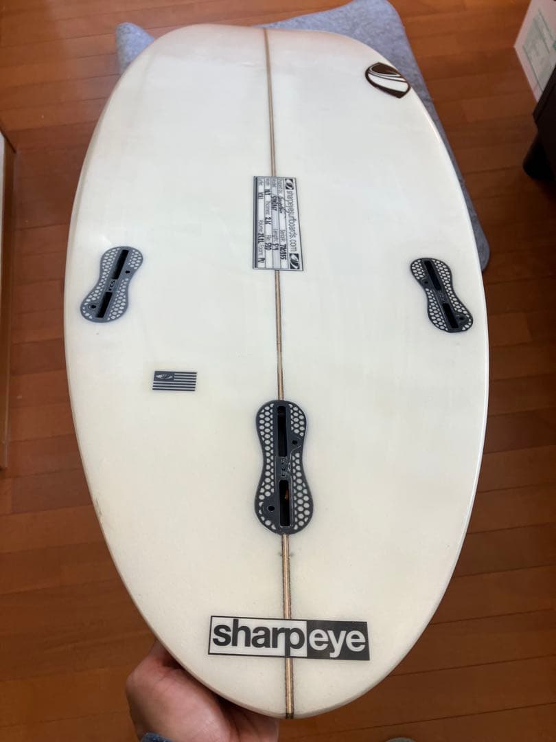 sharpeye SYNERGY　5'9 23.8L 渡邉壱孔使用　湘南手渡