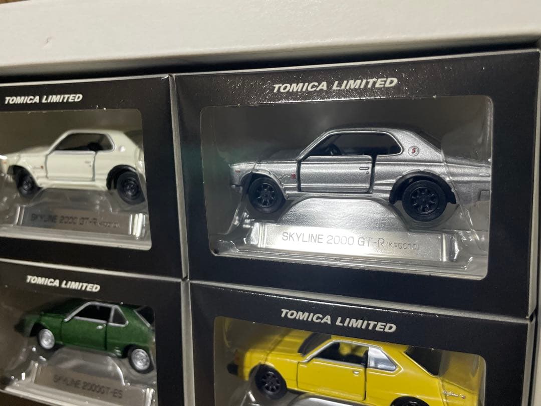 TOMY NISSAN SKYLINE 12 MODELS スカイライン