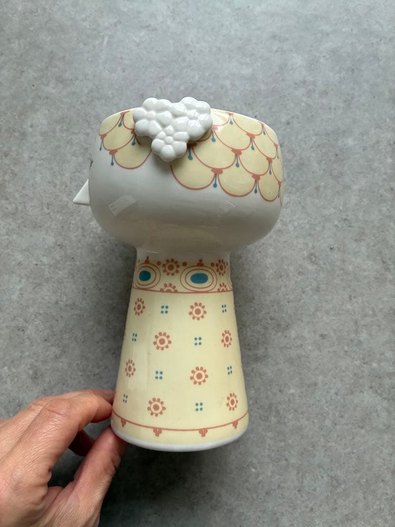 ビヨン・ヴィンブラッド　オルガ　花瓶　フラワーベース15cm