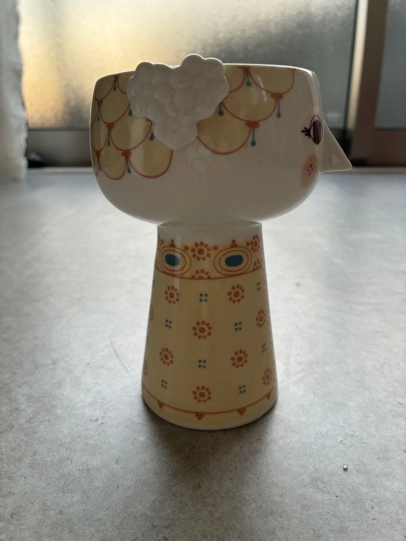 ビヨン・ヴィンブラッド　オルガ　花瓶　フラワーベース15cm