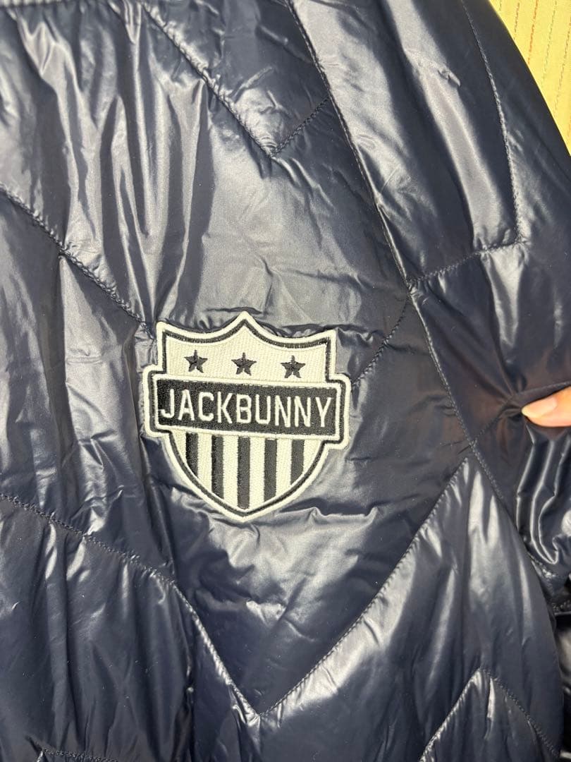 JACKBUNNY ネイビー キルティングジャケット・サイズ5・中古品