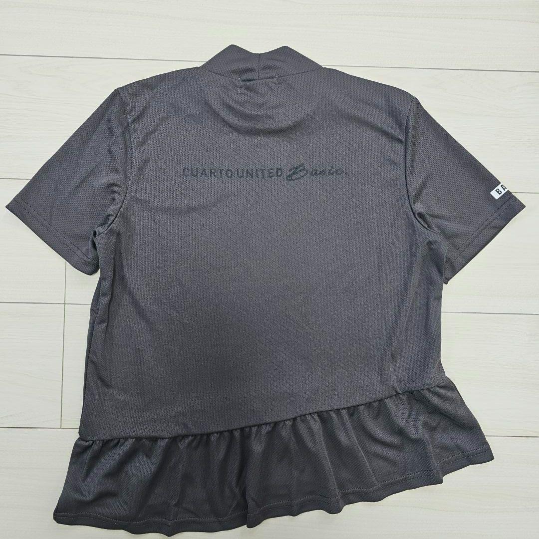 新品❤クアルトユナイテッド セットアップ M 半袖 春夏ゴルフ レディースフリル