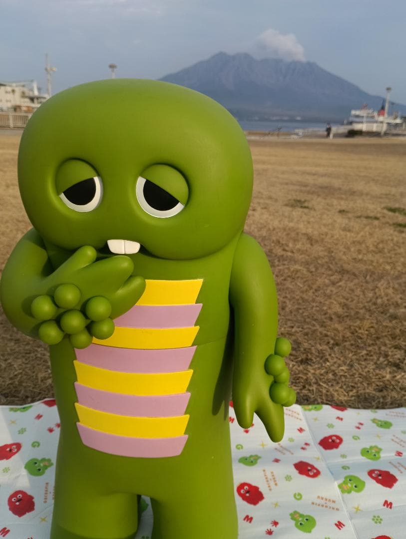 ガチャピン フィギュア バンダイ