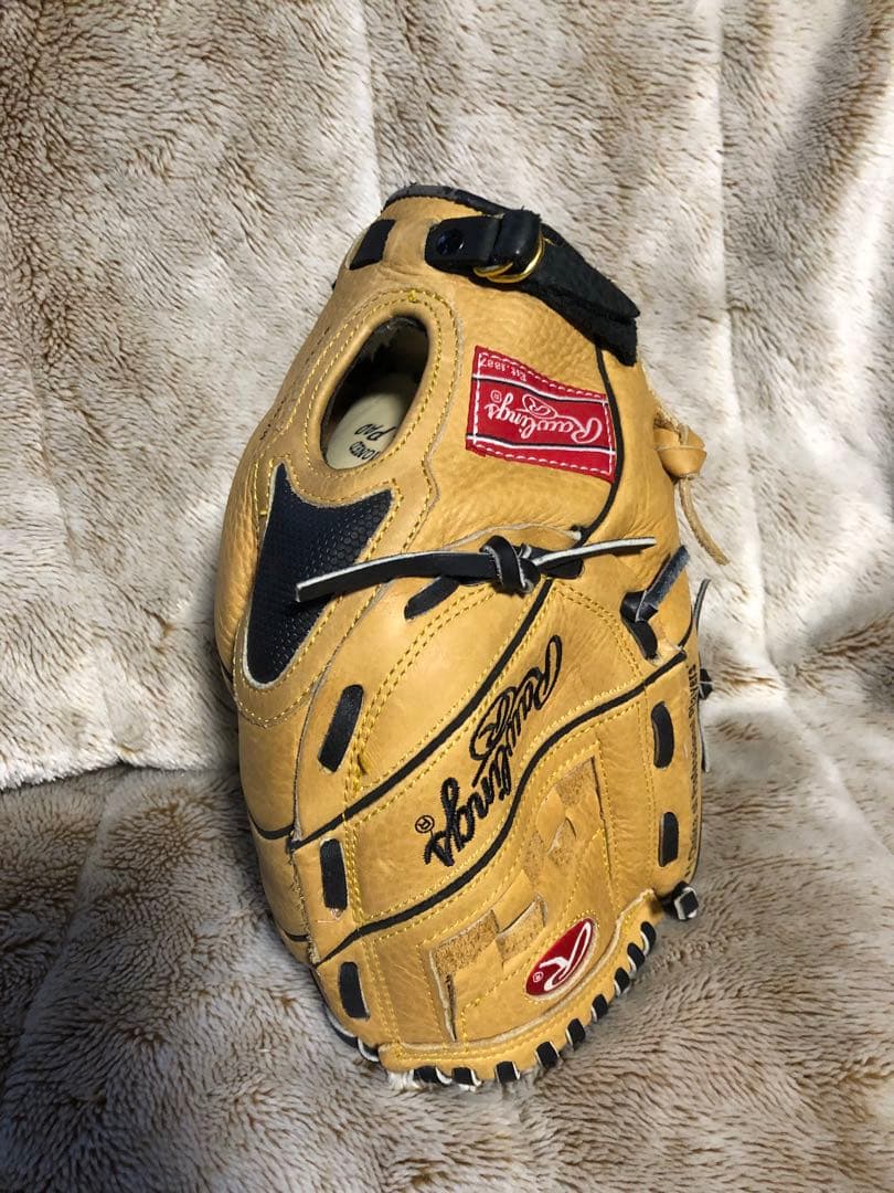 【難あり】Rawlings 軟式グローブ 左投用