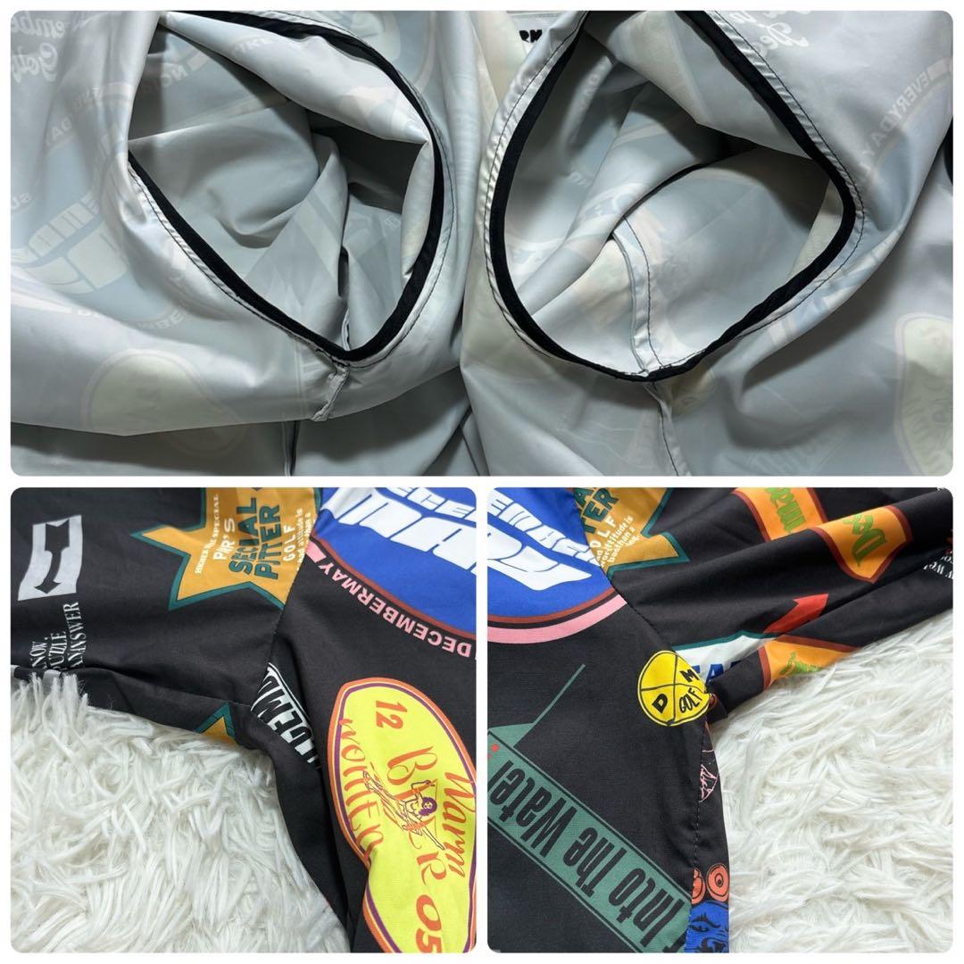 美品⭐️ディセンバーメイ ジャケット XL ゴルフ ウェア アウター 防風 総柄