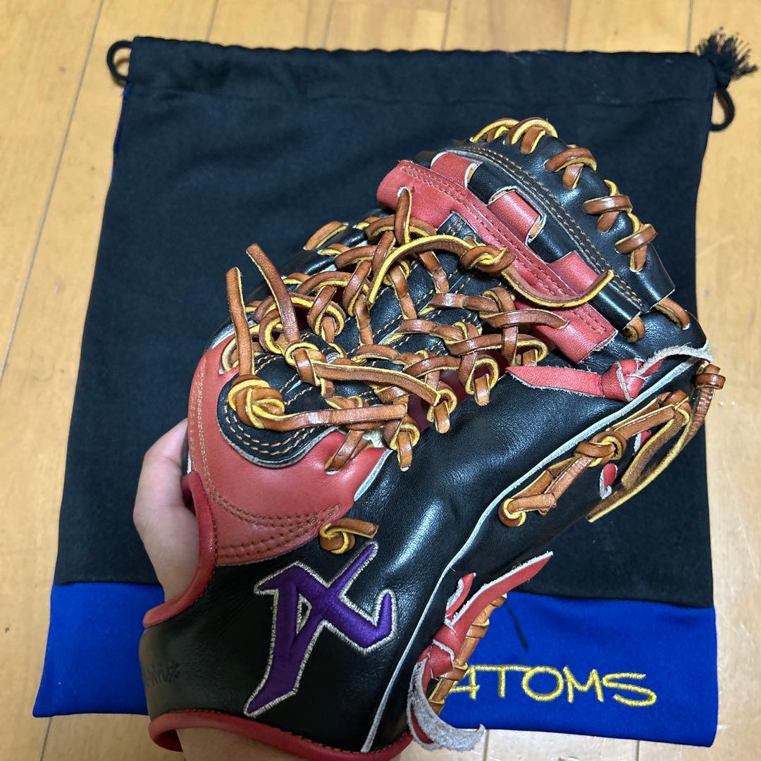 アトムズ　硬式内野手用グローブ