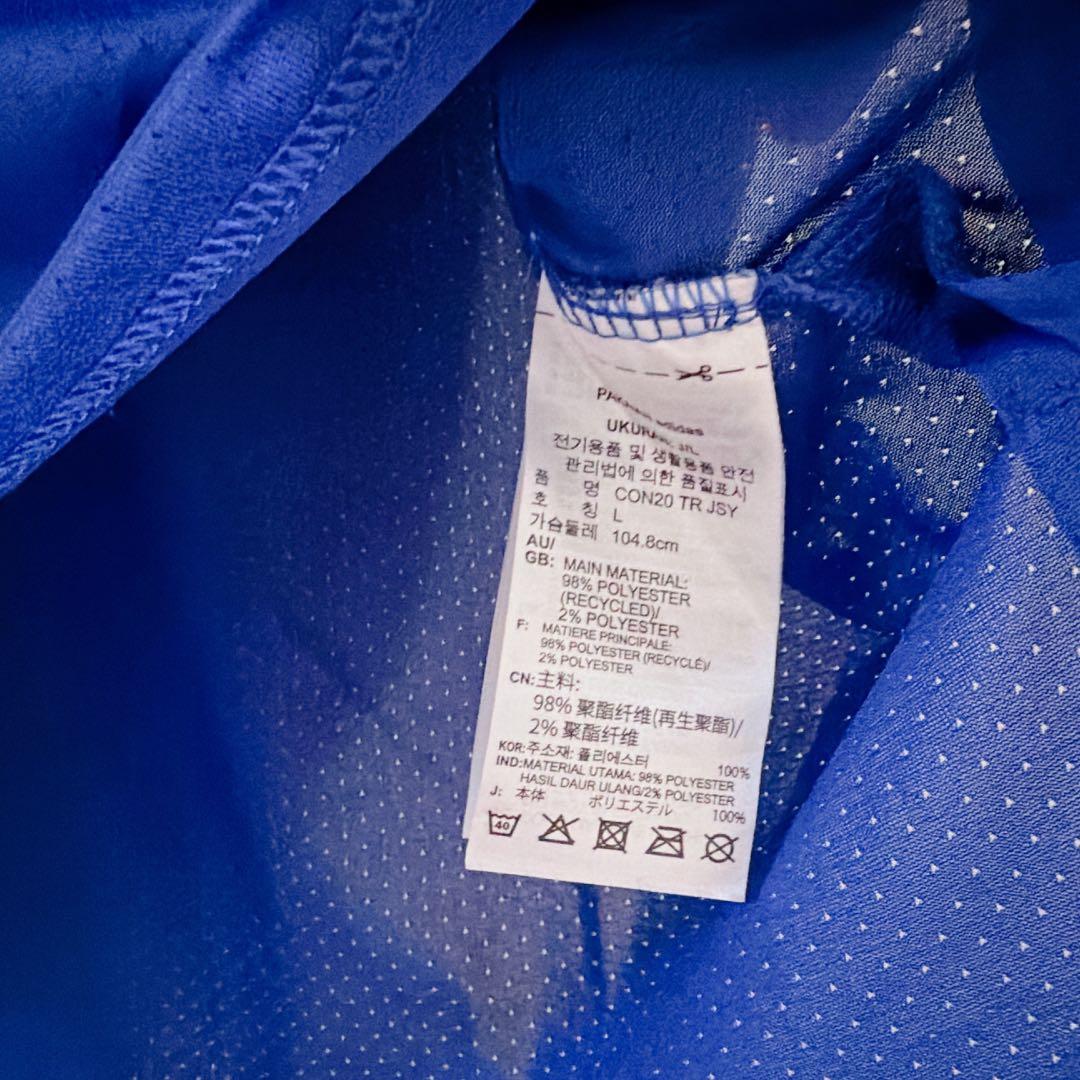アルビレックス新潟　adidas AEROREADY 青 シャツ L