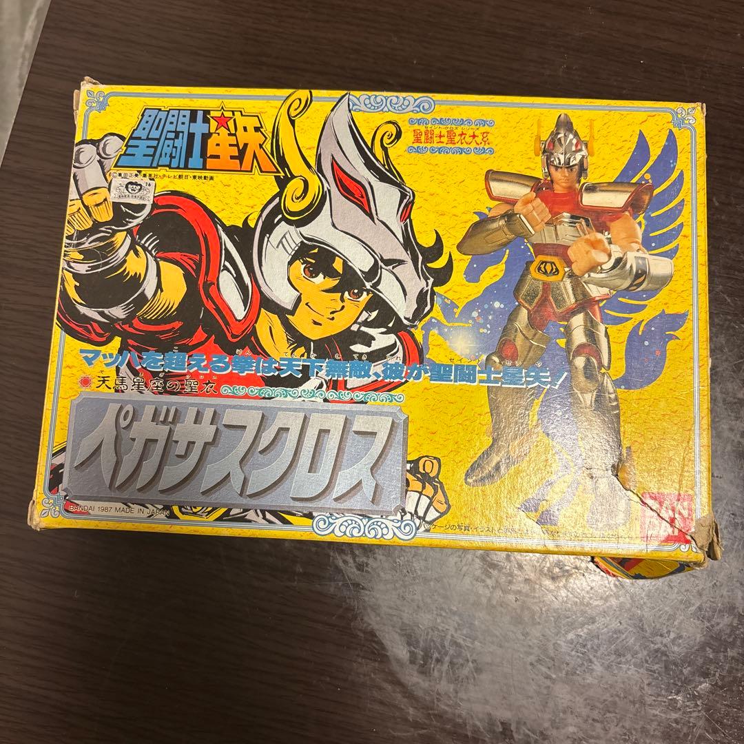 聖闘士星矢 聖闘士聖衣大系 ペガサスクロス 当時品