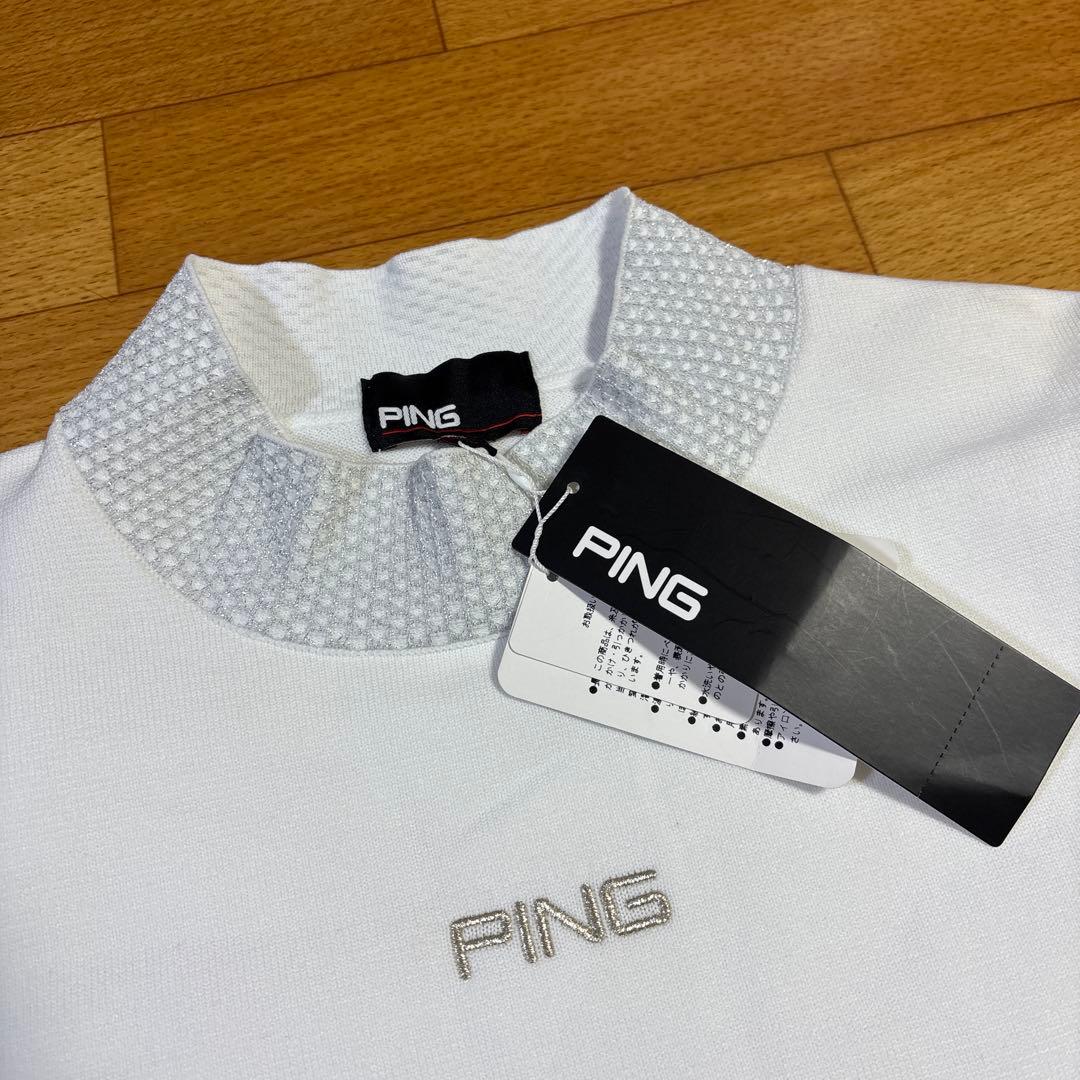 PING ピン 長袖ハイネックニット 長袖ハイネックセーター ゴルフ レディース