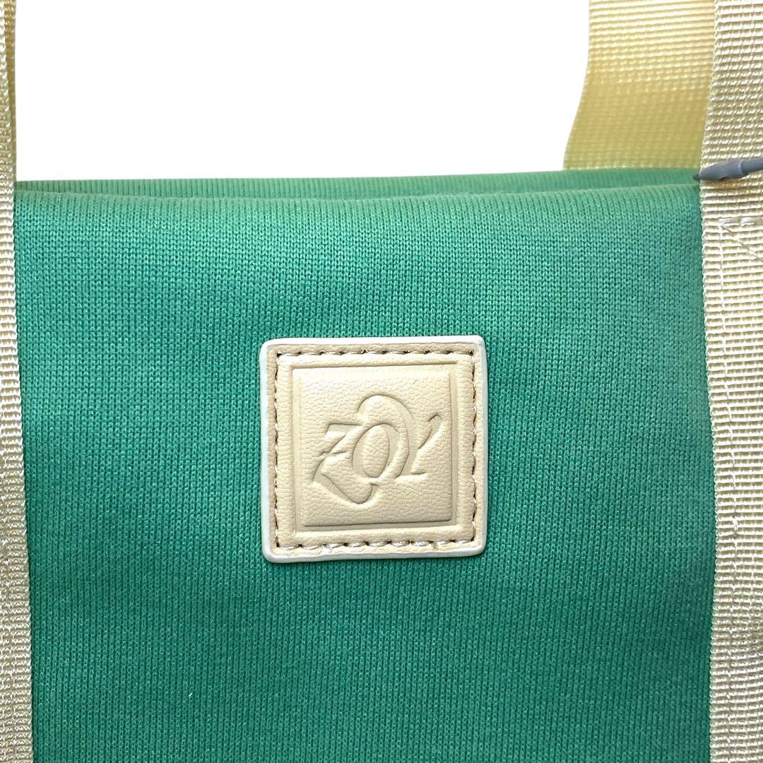 【未使用】定価1.4万円 ZOY ゾーイ カラージャージカートバッグ グリーン