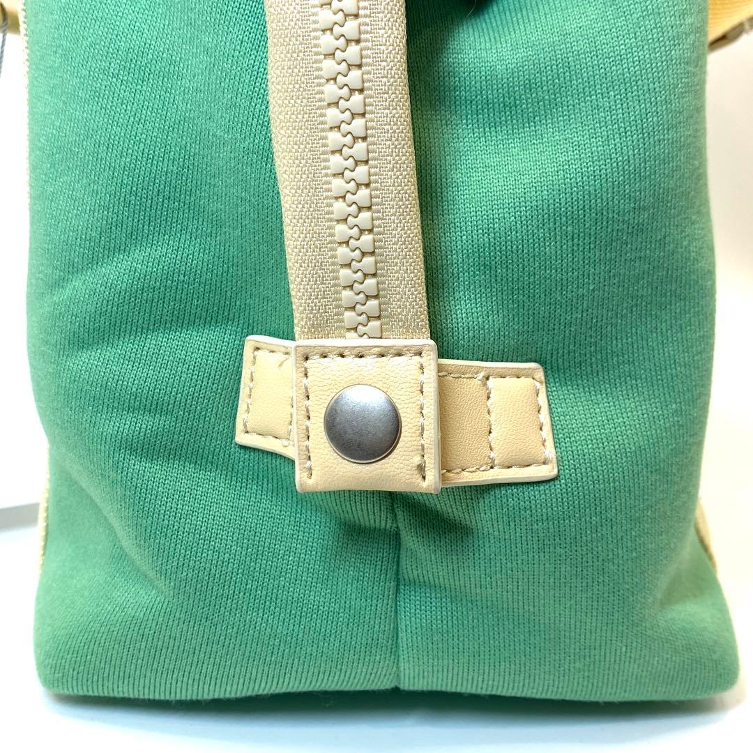 【未使用】定価1.4万円 ZOY ゾーイ カラージャージカートバッグ グリーン