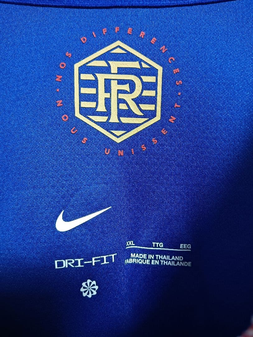 ナイキ フランス代表 エムバペ ユニフォーム EURO2024ホーム海外XXL