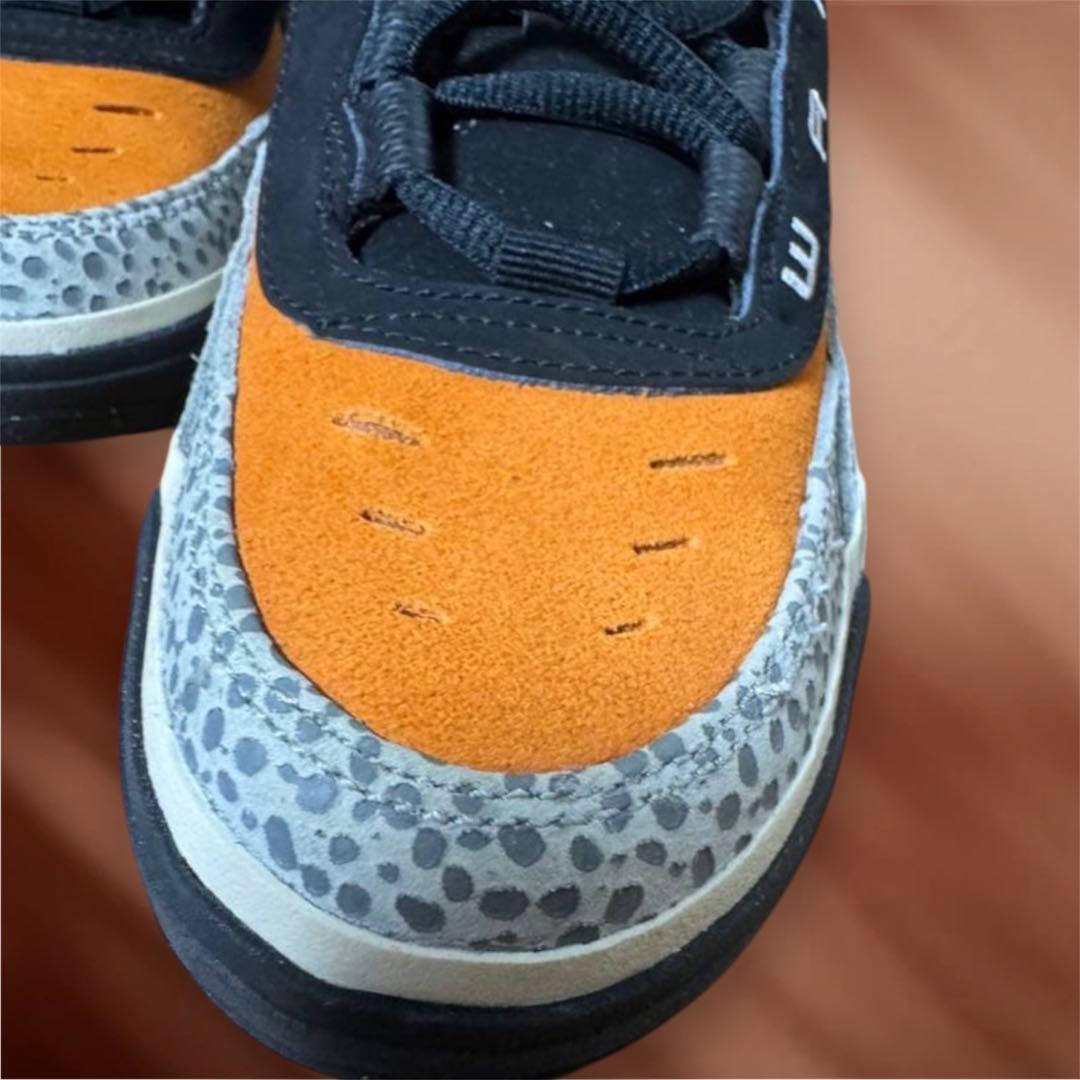 Nike Ishod スケートボードシューズ オレンジ/ブラック　Safari