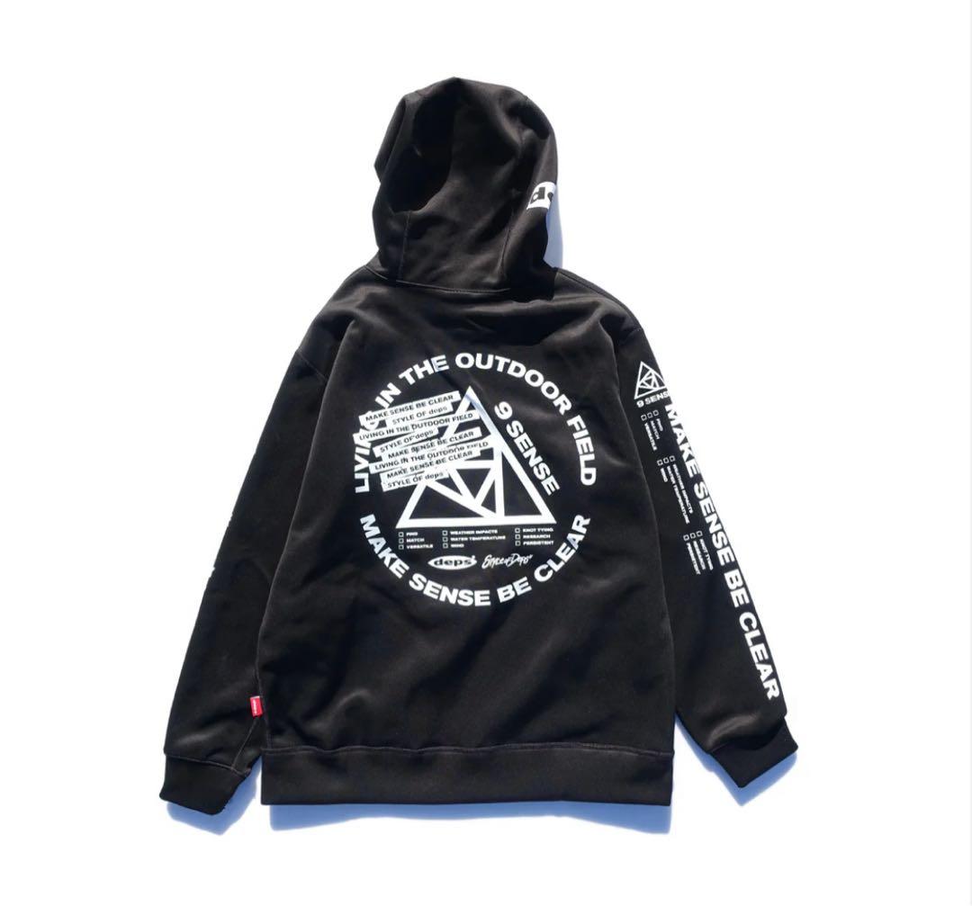 deps 9SENSE BONDED HOODIE デプス 9センス フーディー
