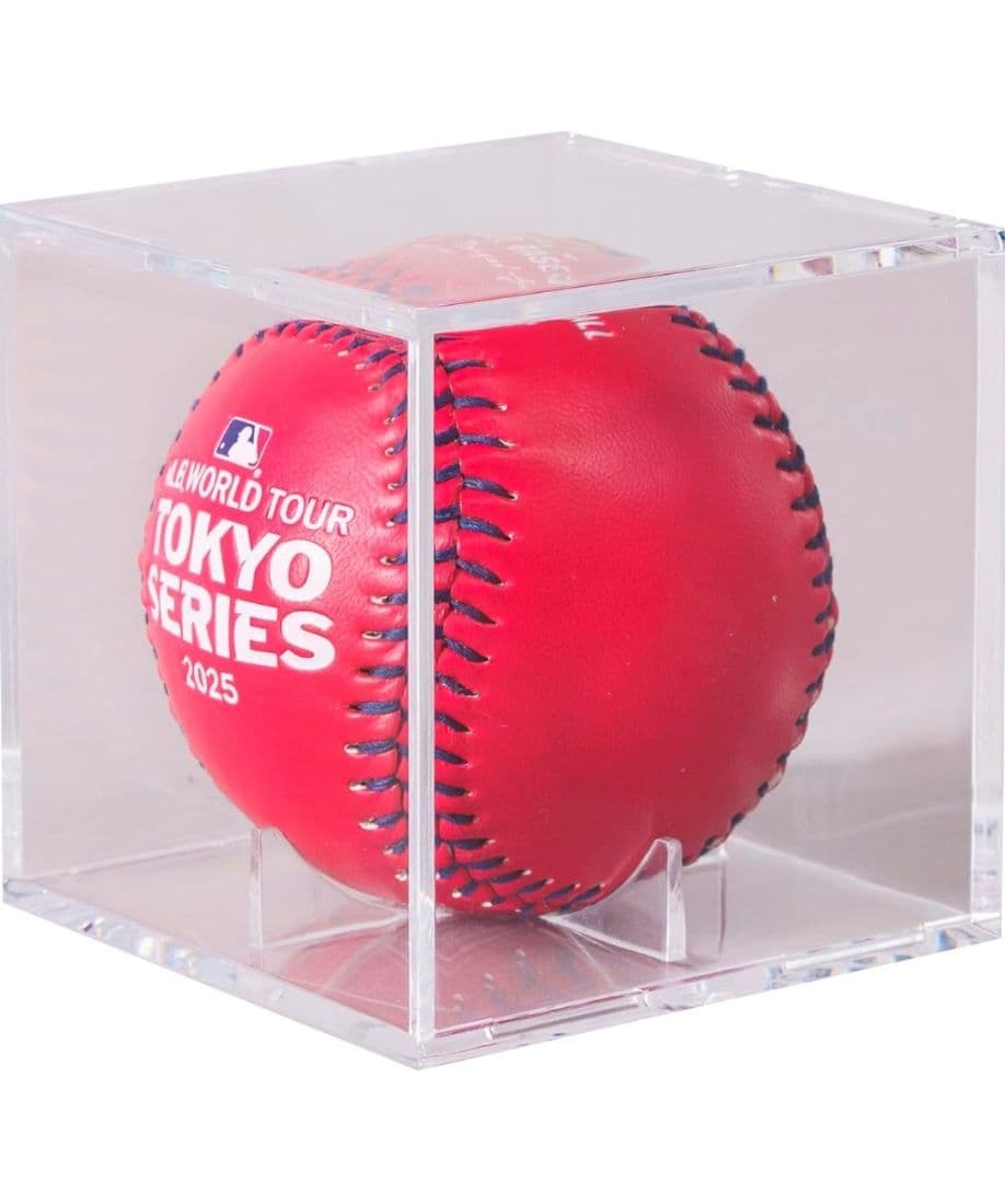 【おまけ付☆】MLB 開幕戦 2025 東京 記念ボール ☆レッド☆