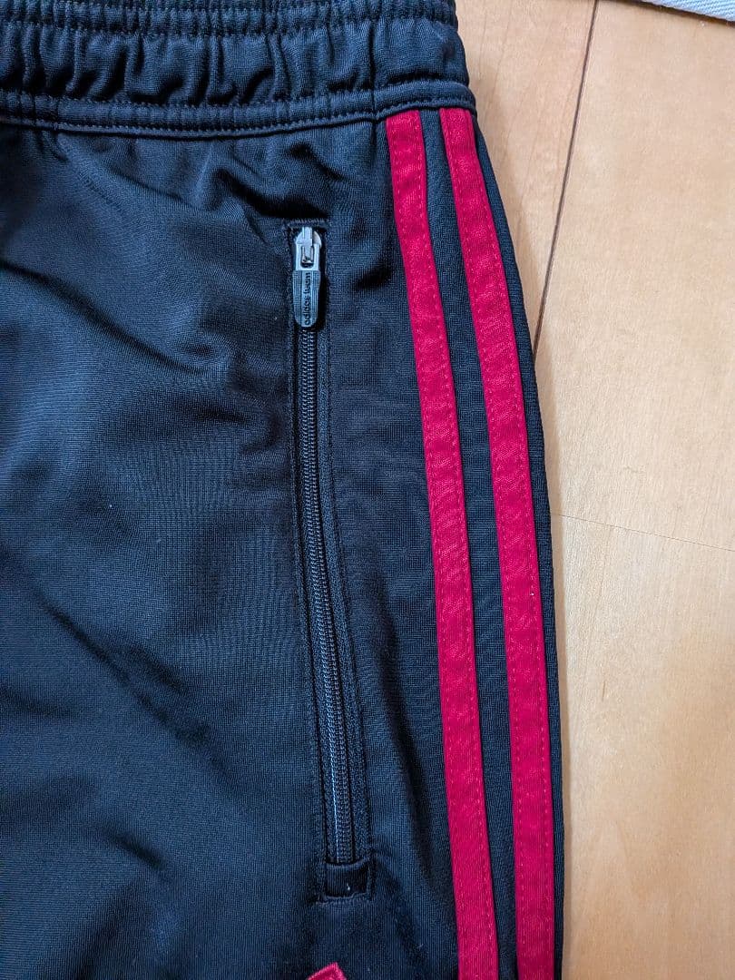 adidas2014ミランジャージパンツ 黒/赤