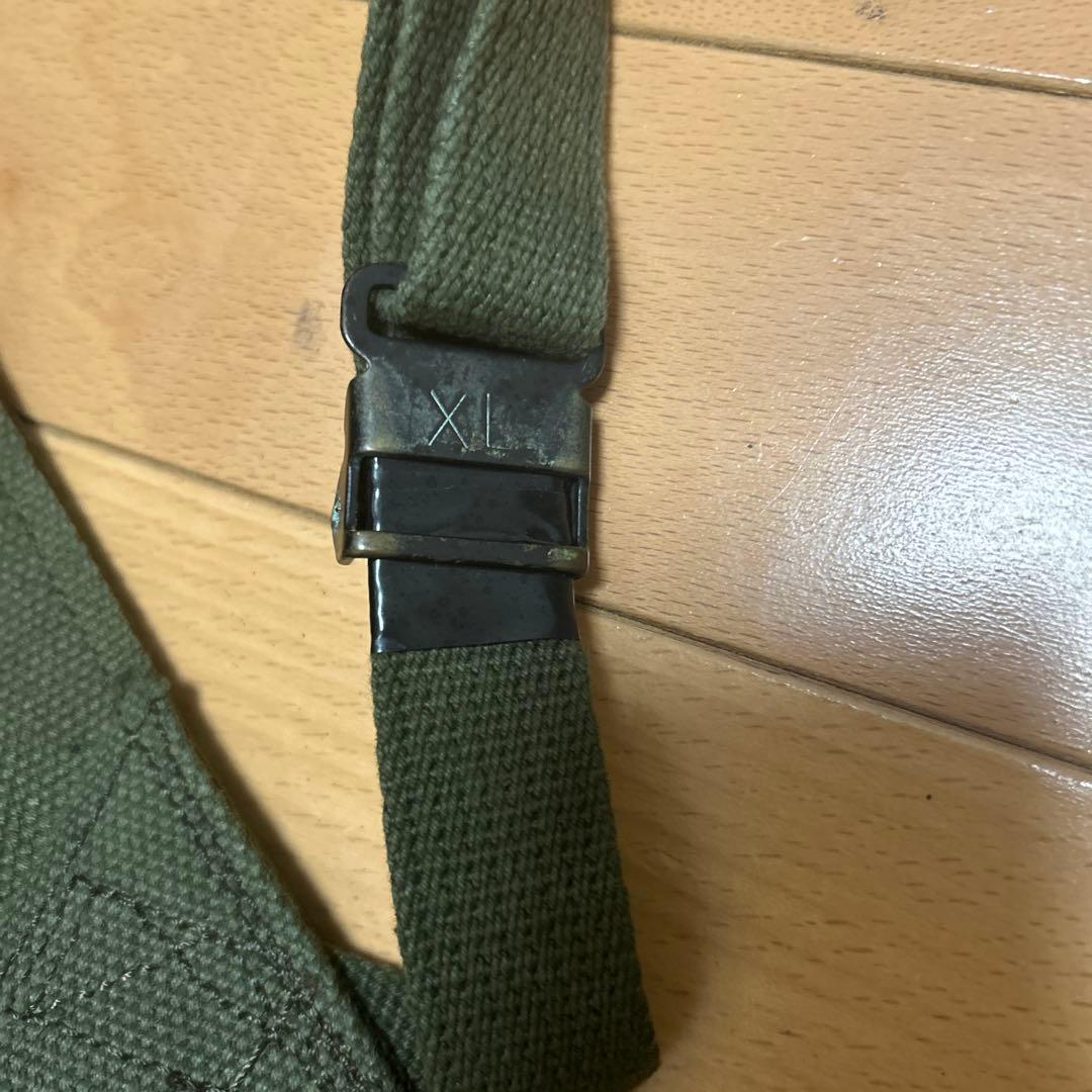 実物　デッドストック　　Hサスペンダー　XL ベトナム戦争　m56　米軍