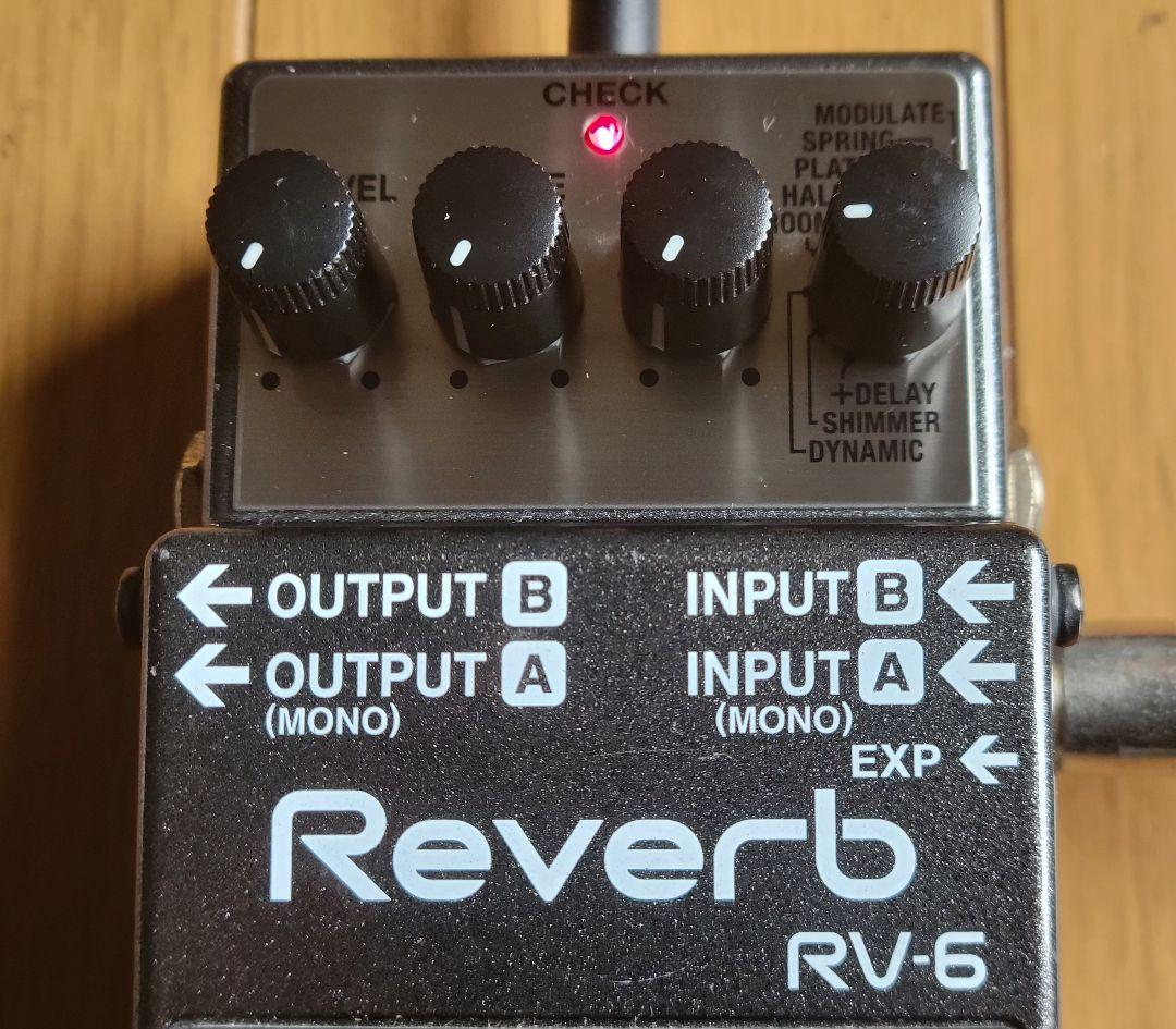 BOSS RV-6 リバーブ　エフェクター