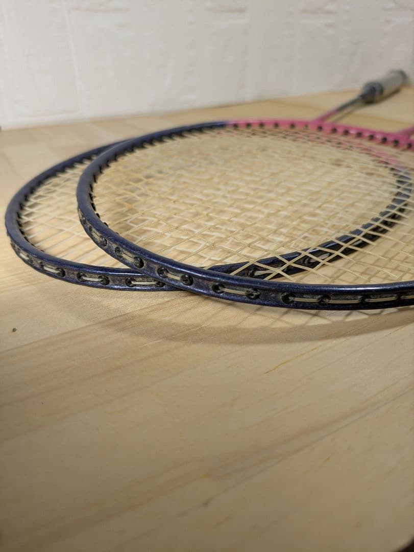 新品未使用 MIZUNO バドミントンラケット2本セット パーシバル CB-56