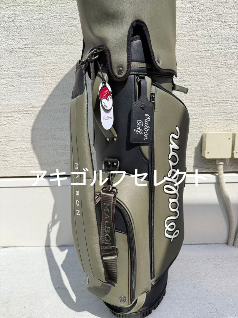 即日発送Malbon 25新作 ゴルフ キャディバッグ ゴルフバッグ