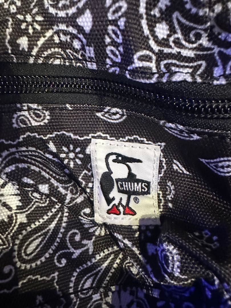 CHUMS バンダナ柄リュック　美品