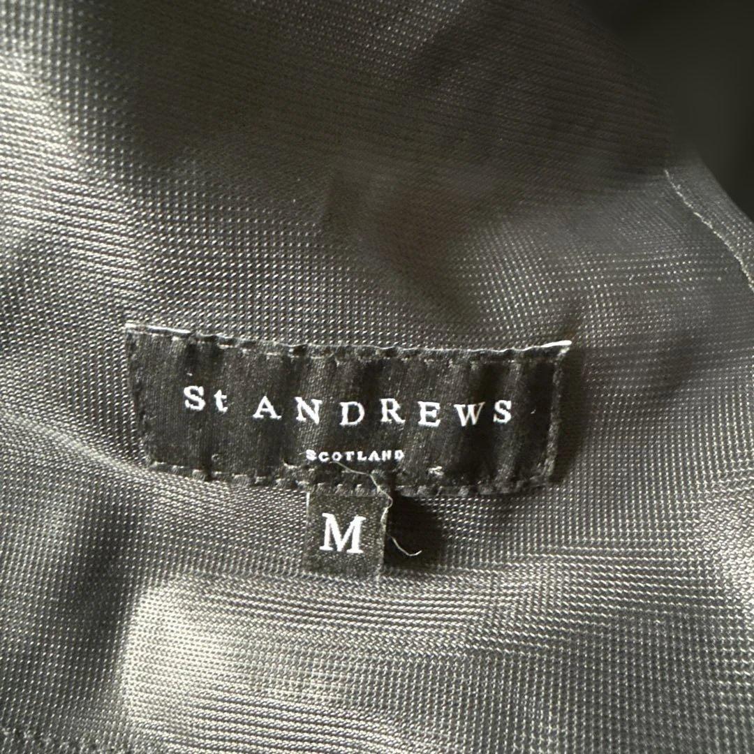 【新品未使用】St Andrews 黒パンツ サイドポケット付き