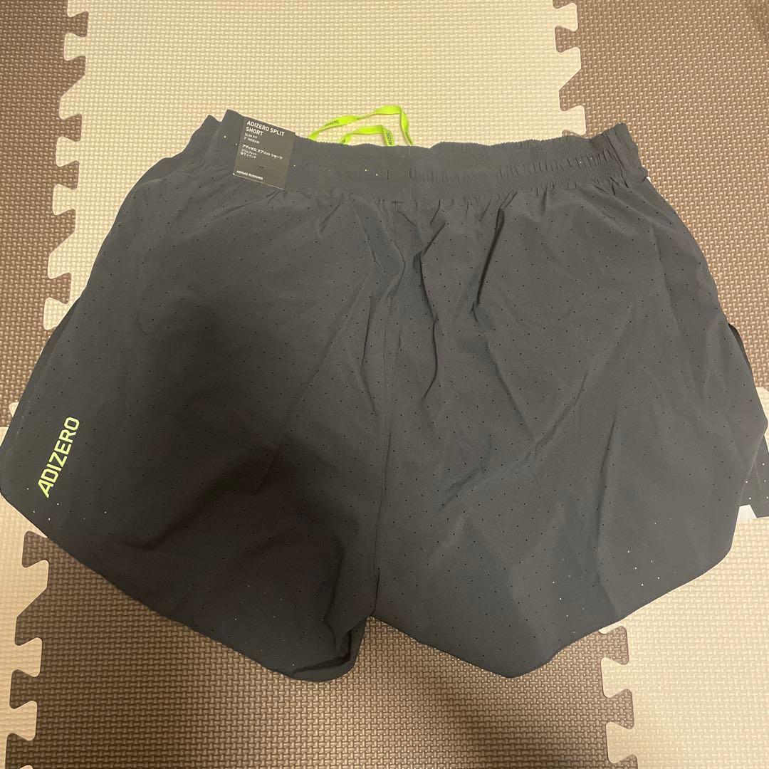 adidas スプリットショーツ　ランパン　アディゼロ