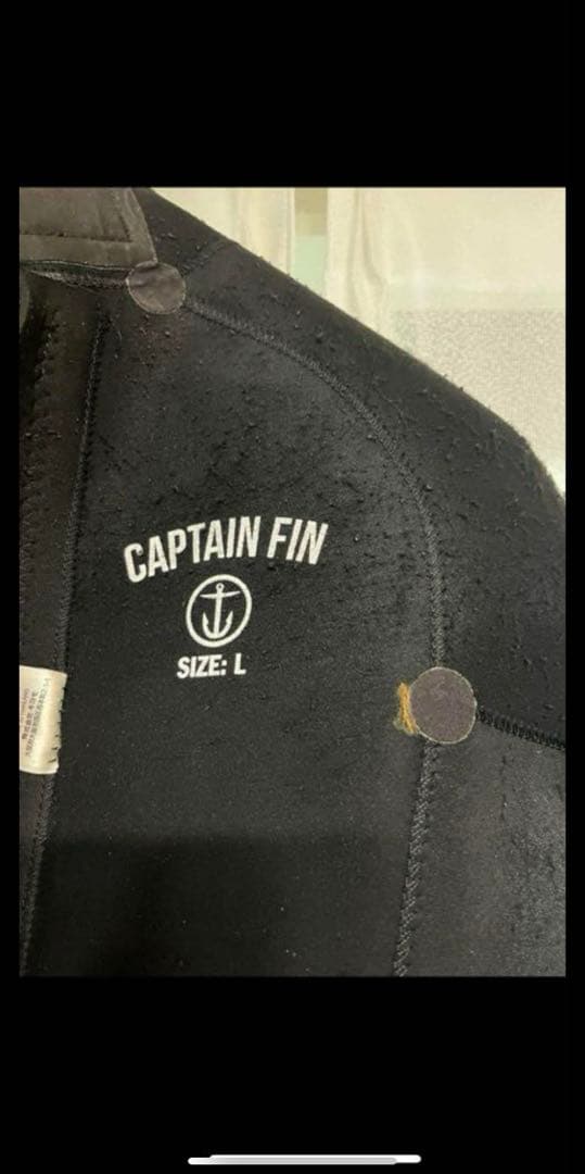 captain fin ウェットスーツサイズL