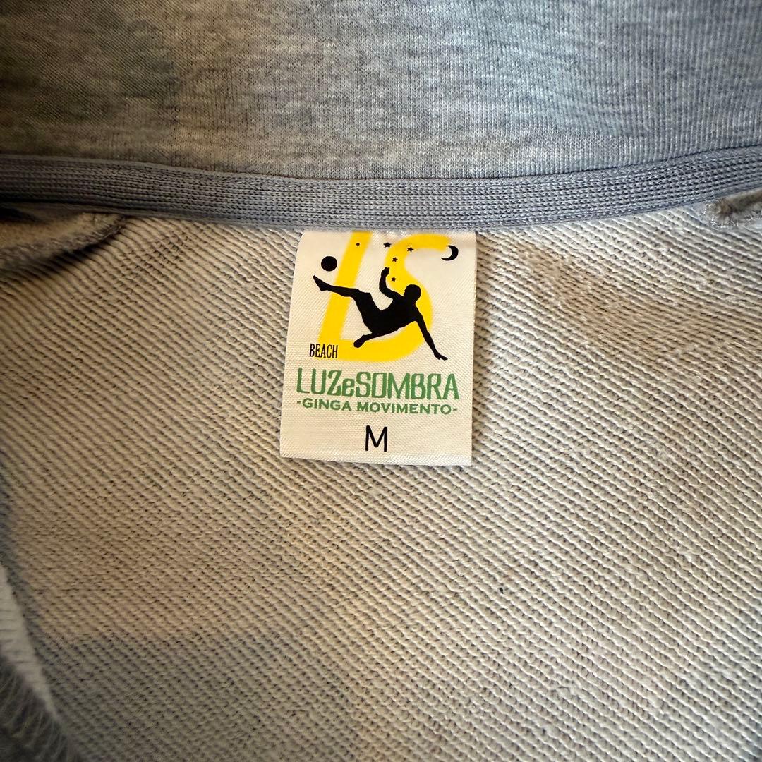 【美品】LUZeSOMBRAジャージセット グレー・ブラック／上:M、下:L