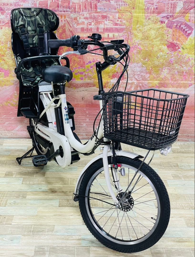 ZK3771 電動自転車 ブリヂストン bikke 子供乗せ 20インチ