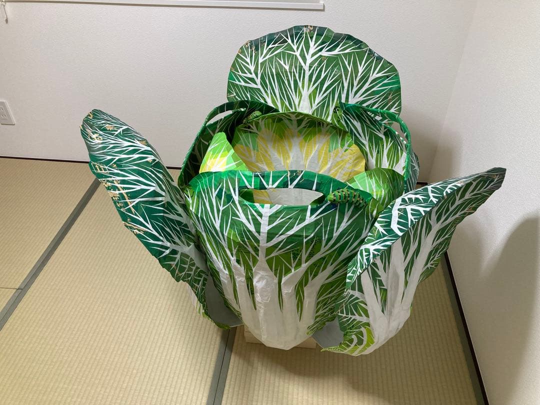 ダンボール製白菜コンテナ