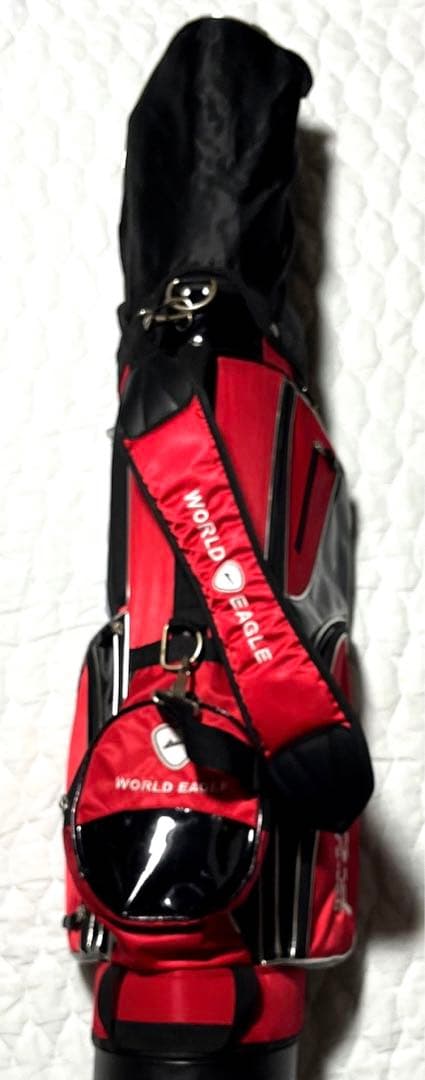 WORLD EAGLE F-01α 5分割スタンド付キャディーバッグ　美品