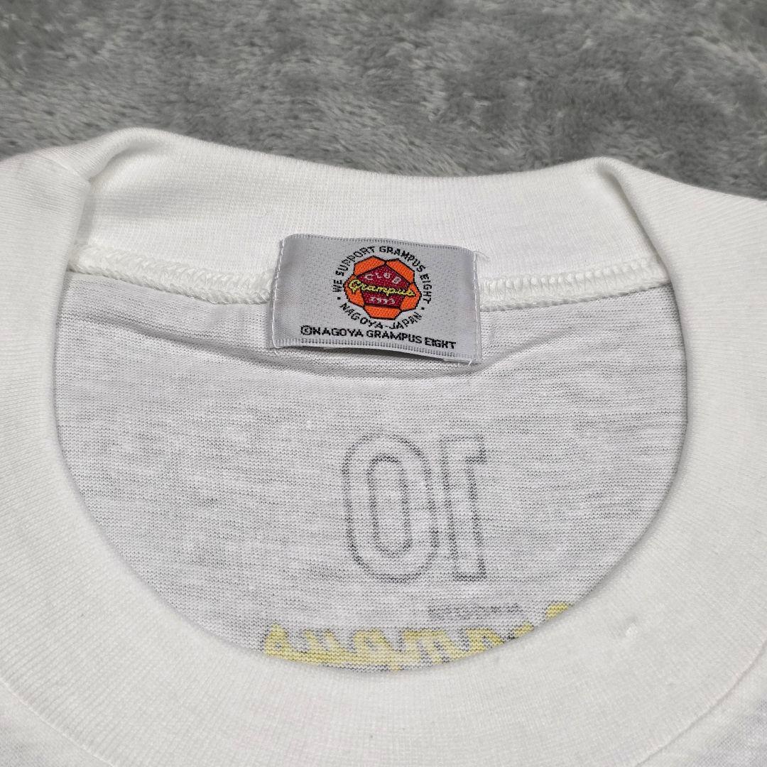 【未使用】ストイコビッチ　Tシャツ　白　L　名古屋グランパス　ピクシー　Jリーグ