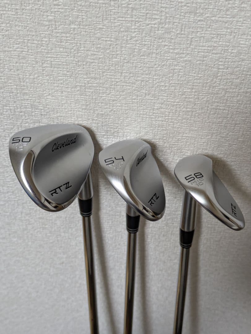 【美品】RTZ　50 54 58 3本セット