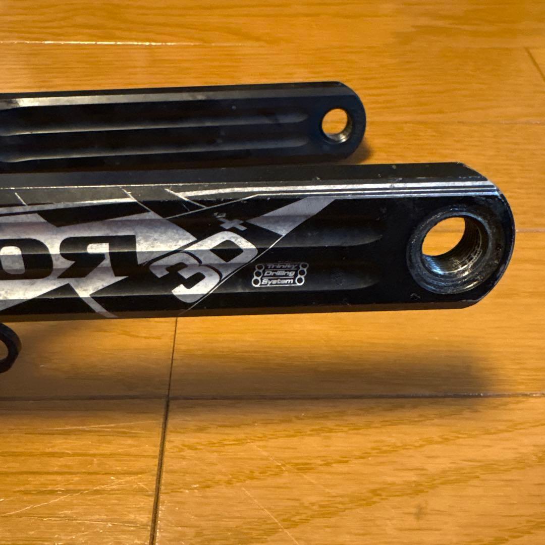 ROTOR 3D クランクアーム 175mm 30mmスピンドル