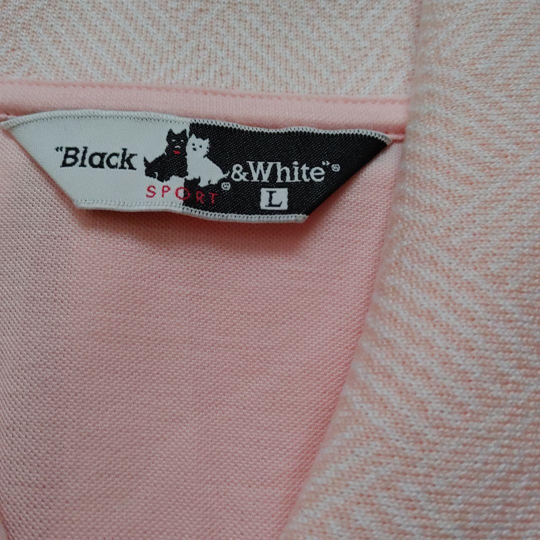 サ*ダ様 BLACK&WHITEポロシャツ