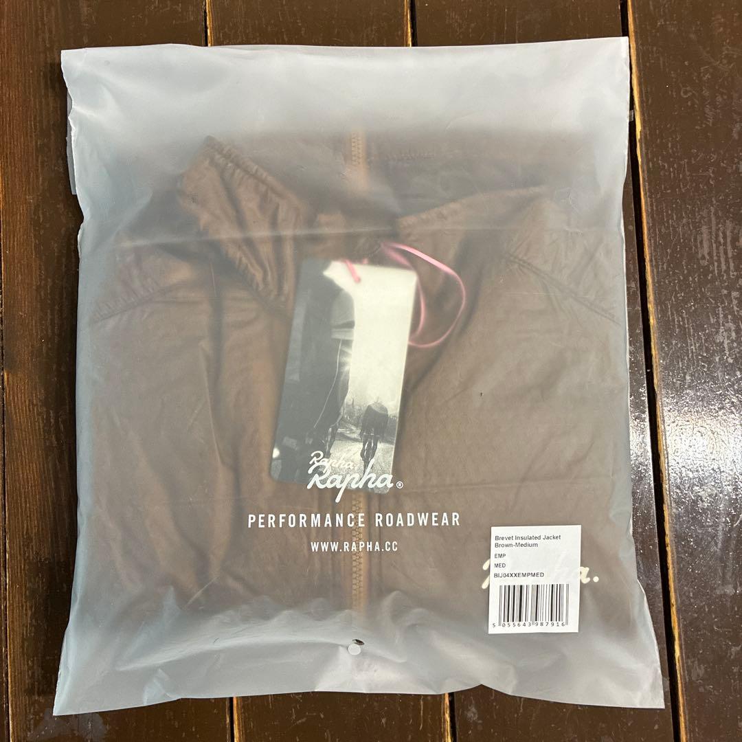 【新品未使用品】Rapha インサーレーテッドジャケット Mサイズ ブラウン
