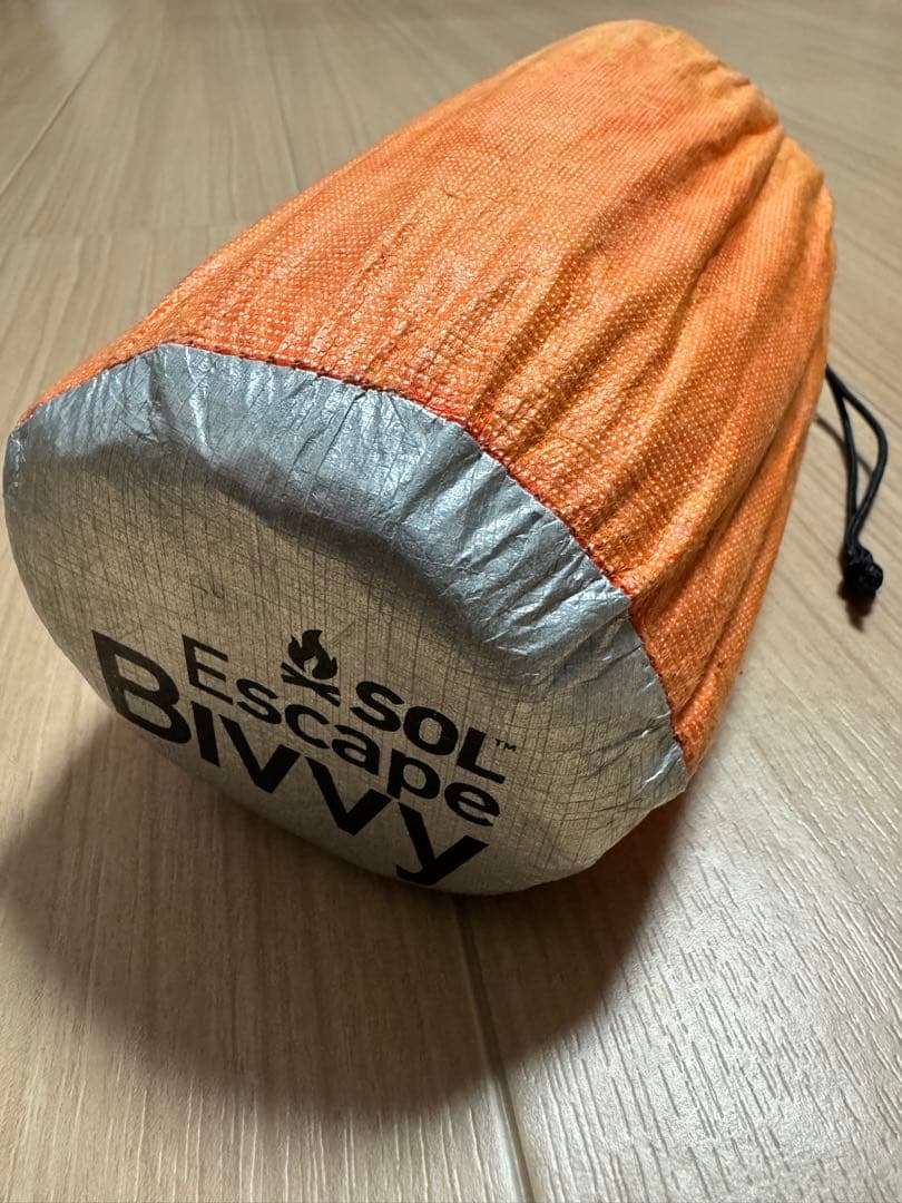 SOL エスケープ　ヴィヴィ　Escape Bivvy オレンジ