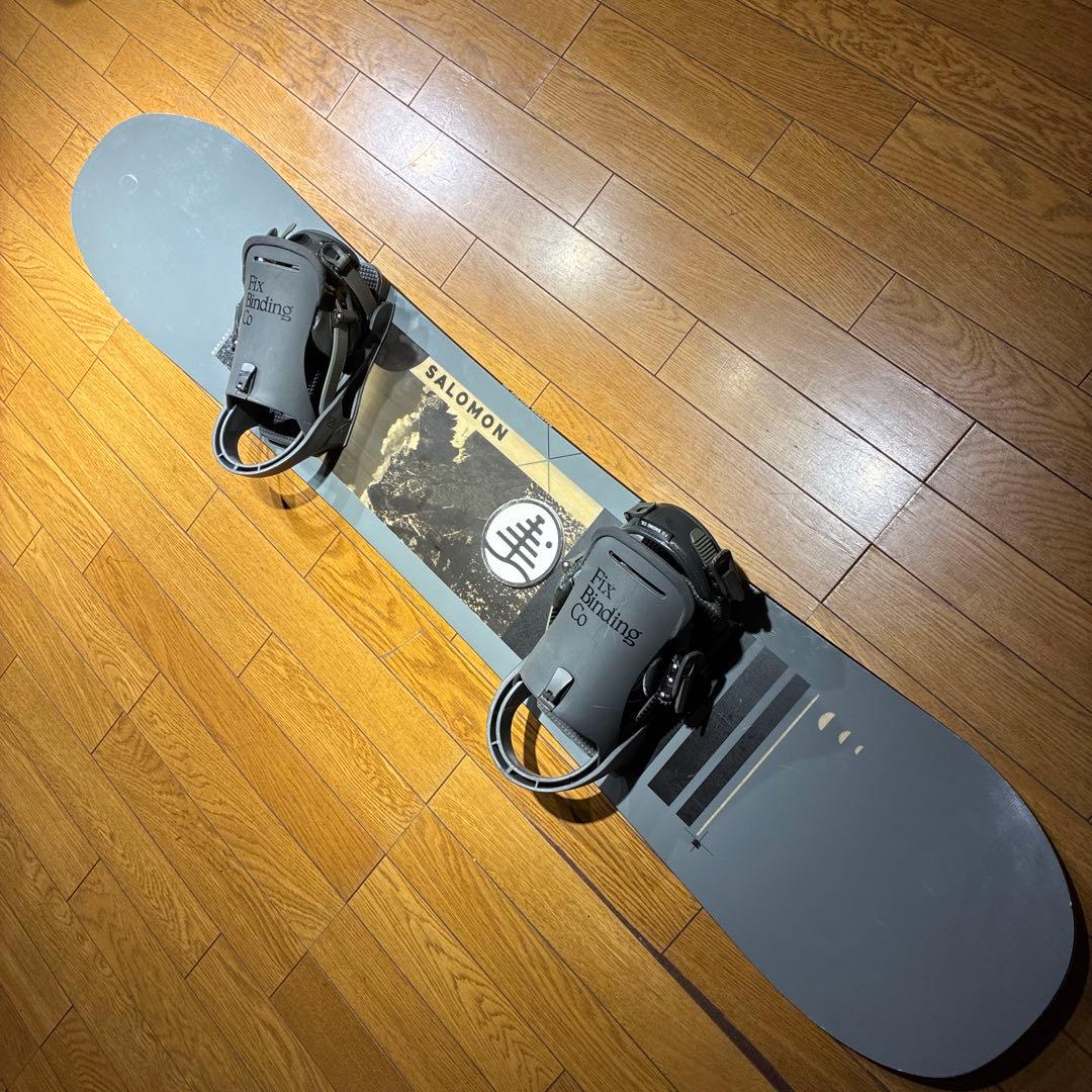 【値下げ】salomonサロモンREFLECT&FIXバインセットグラトリ