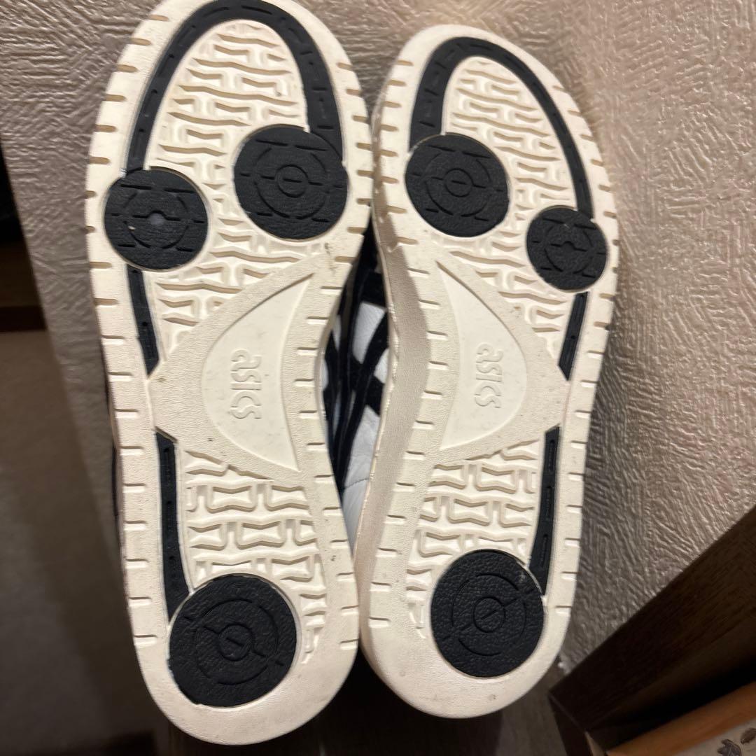 美品 アシックス HL7W4 GEL-PTG スニーカー 白 26.5