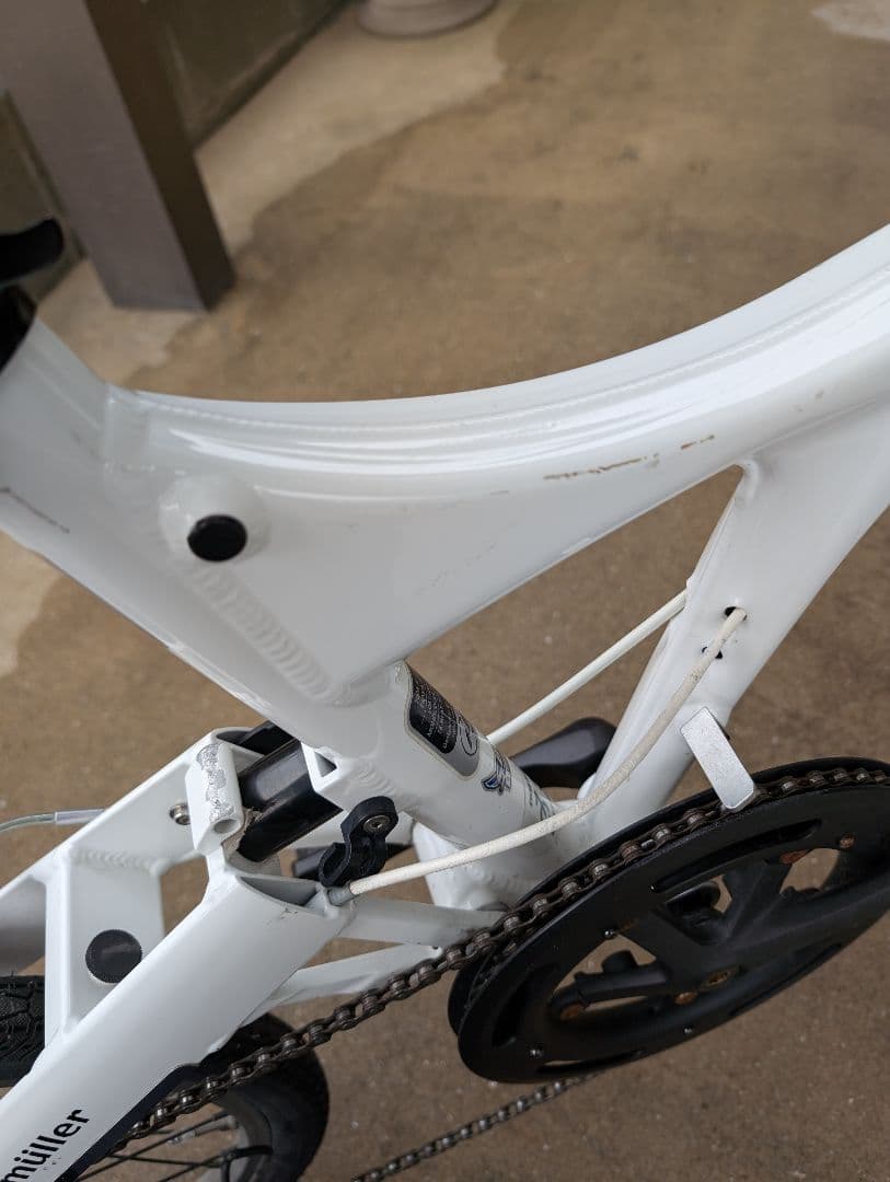 BD-1 折りたたみ自転車おまけあり（未使用チューブ、BD-1オリジナル輪行袋）