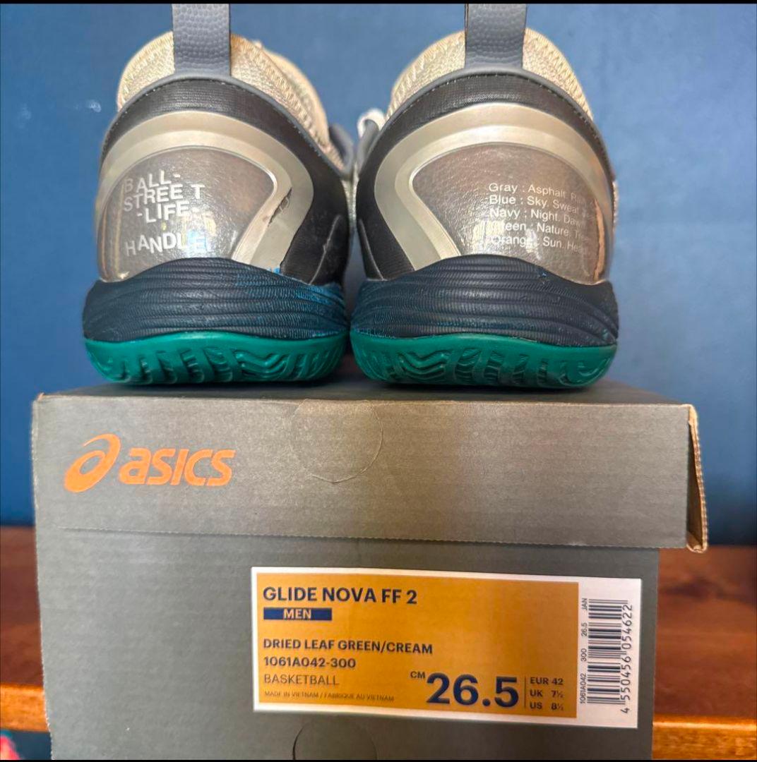 Asics×Ballaholic GLIDE NOVA FF2 26.5cm