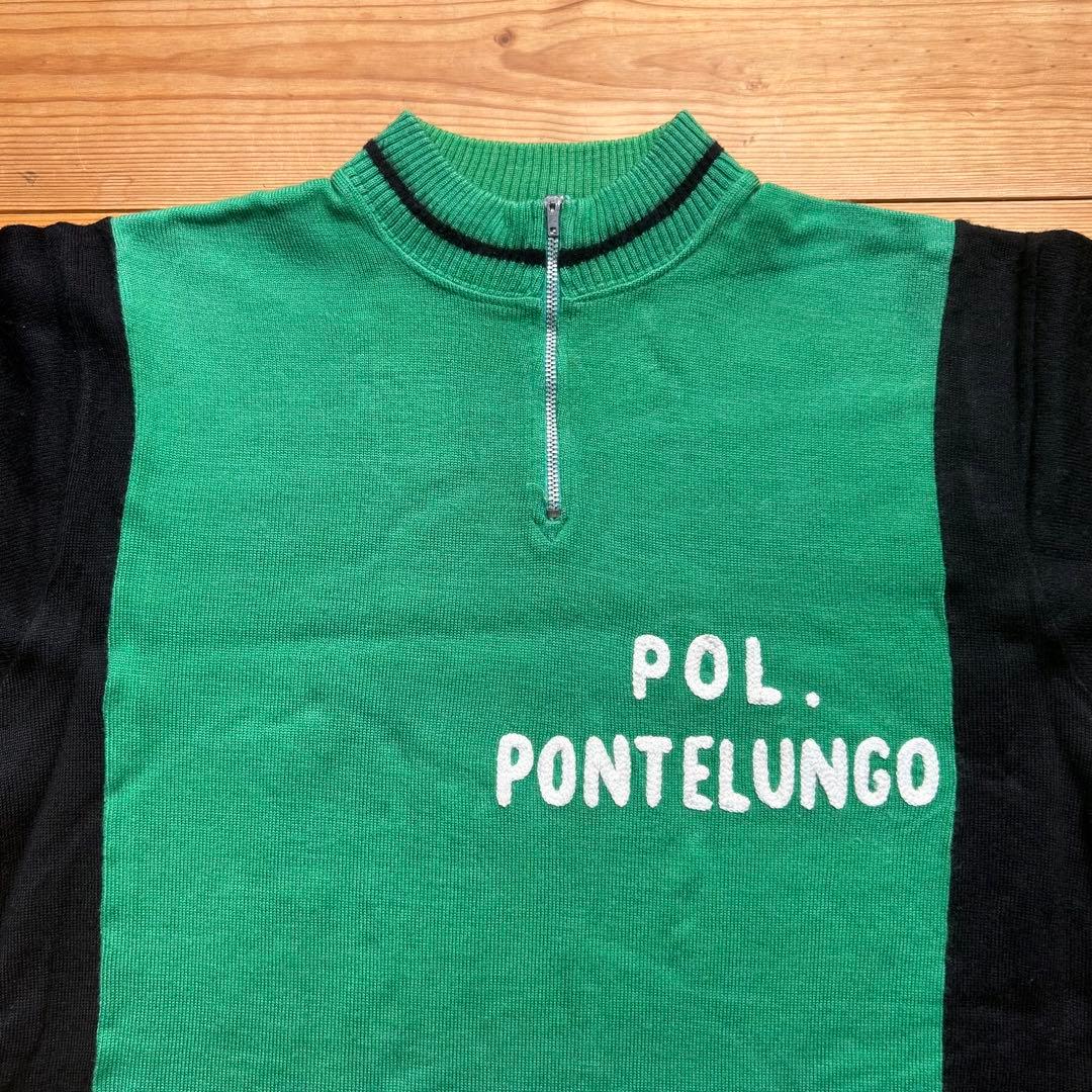70s 80s イタリア製 POL. PONTELUNGO サイクルジャージ