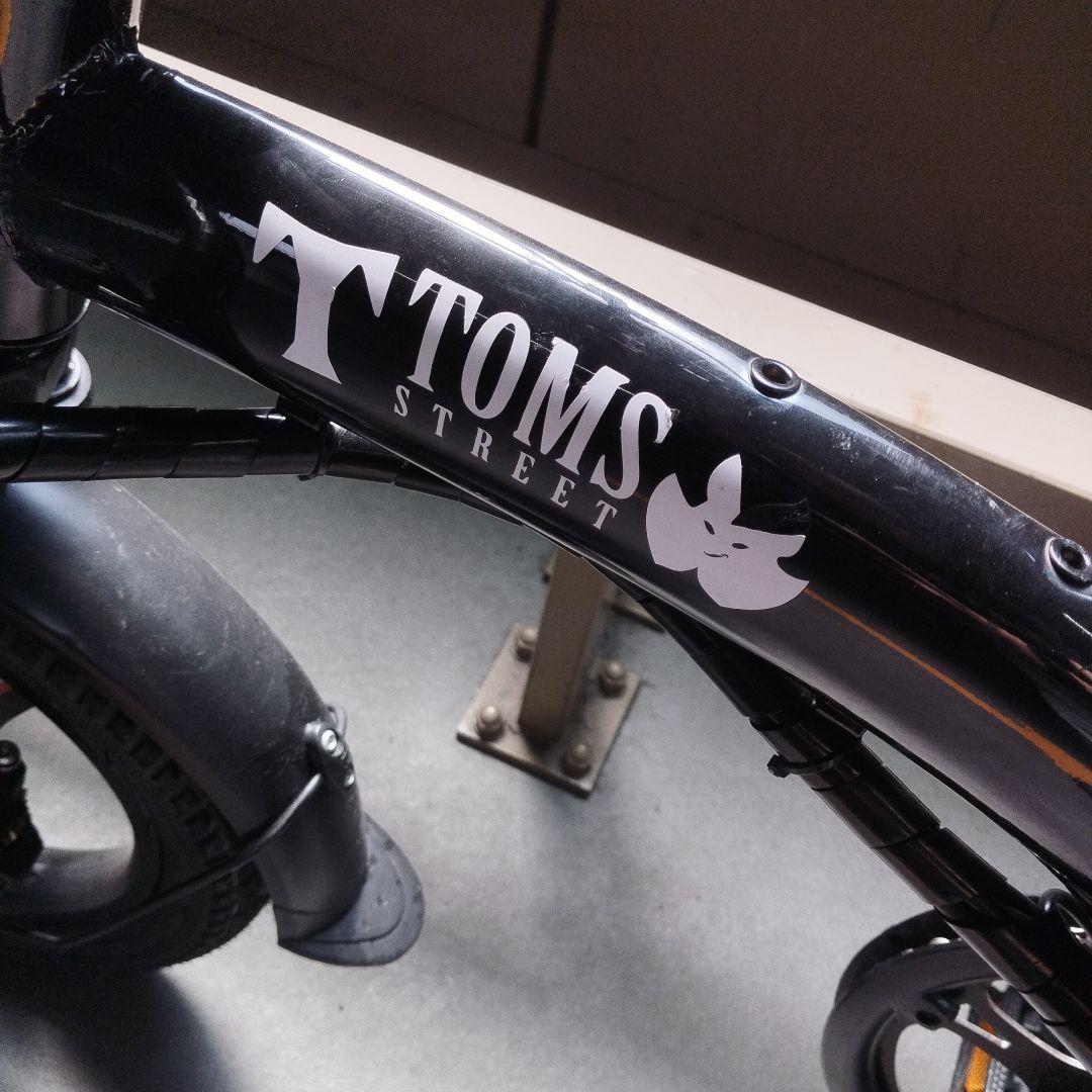 モペット電動自転車 折りたたみ式 ブラック　ジャンク　京都、大阪直接引き取り
