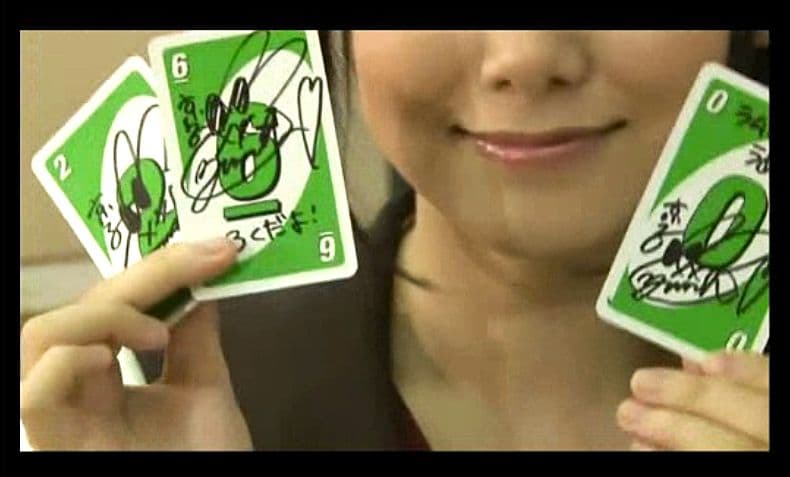 ゆるゆり 大坪由佳 直筆サイン入り UNO 歳納京子