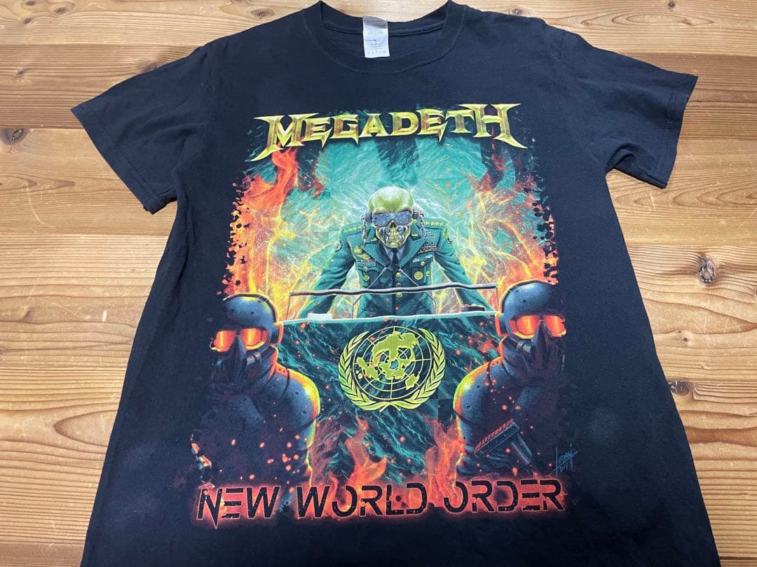 MEGADETH NEW WORLD ORDER Tシャツ85→70