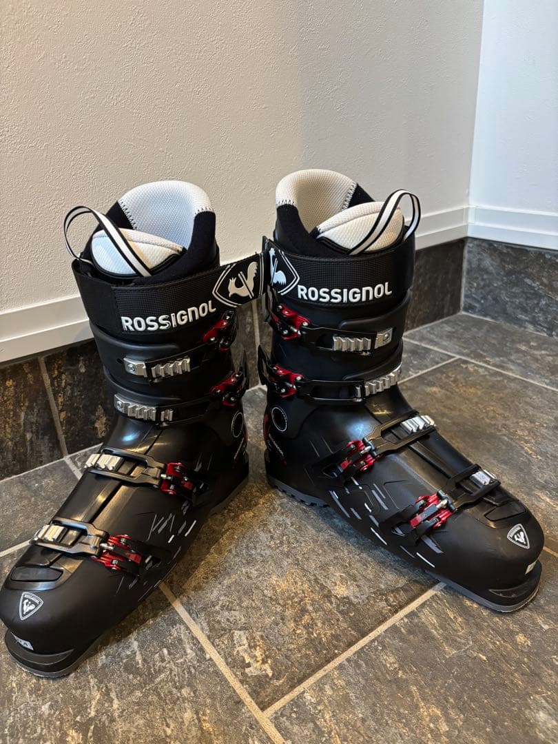 ROSSIGNOL 男性用スキーブーツ ブラック