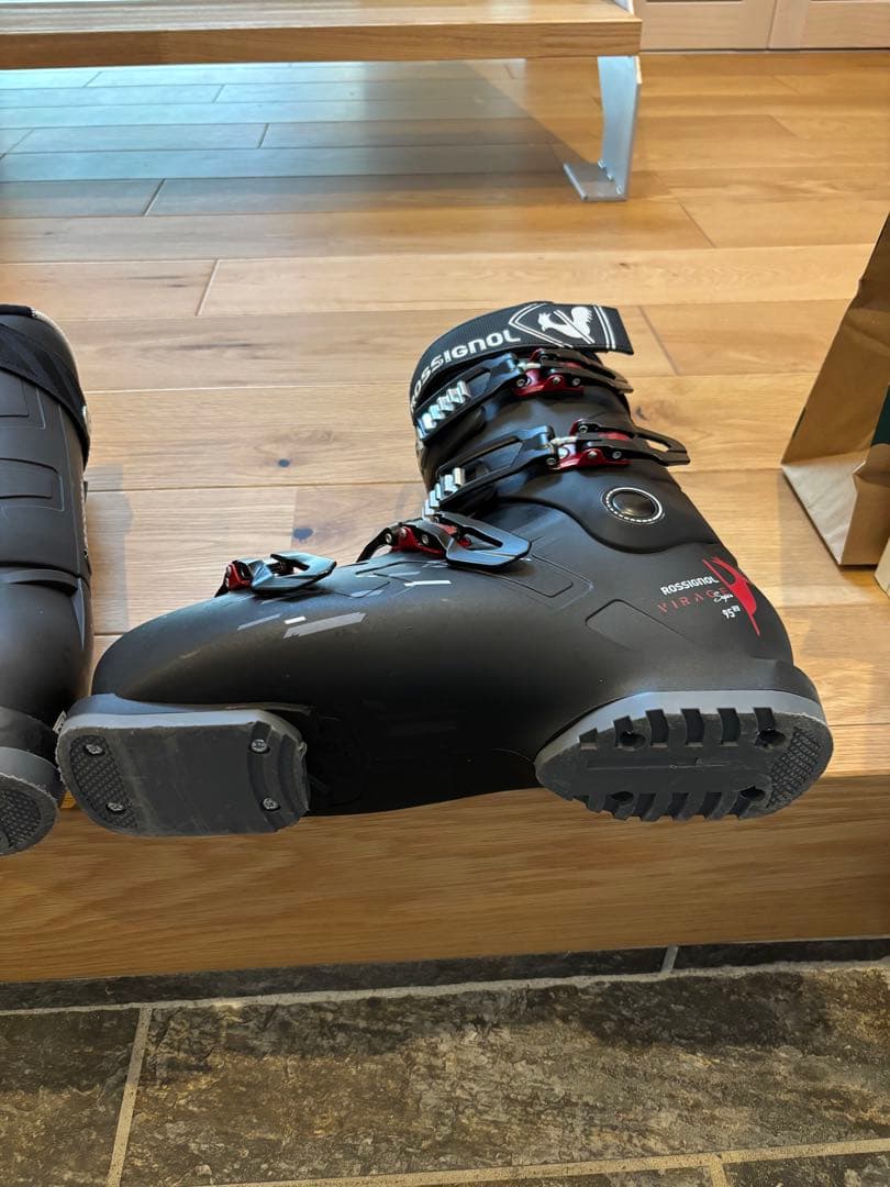 ROSSIGNOL 男性用スキーブーツ ブラック
