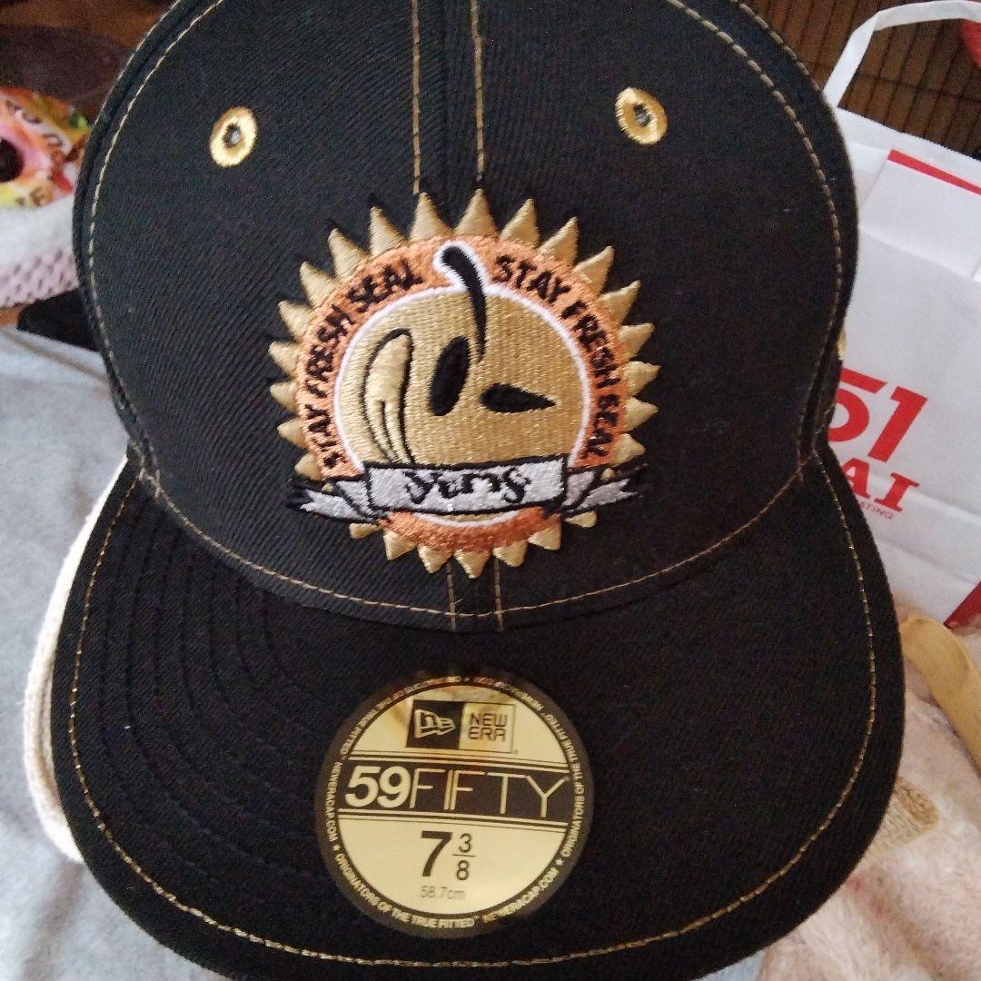 ニューエアー 59FIFTY キャップ 黒 7 3/8