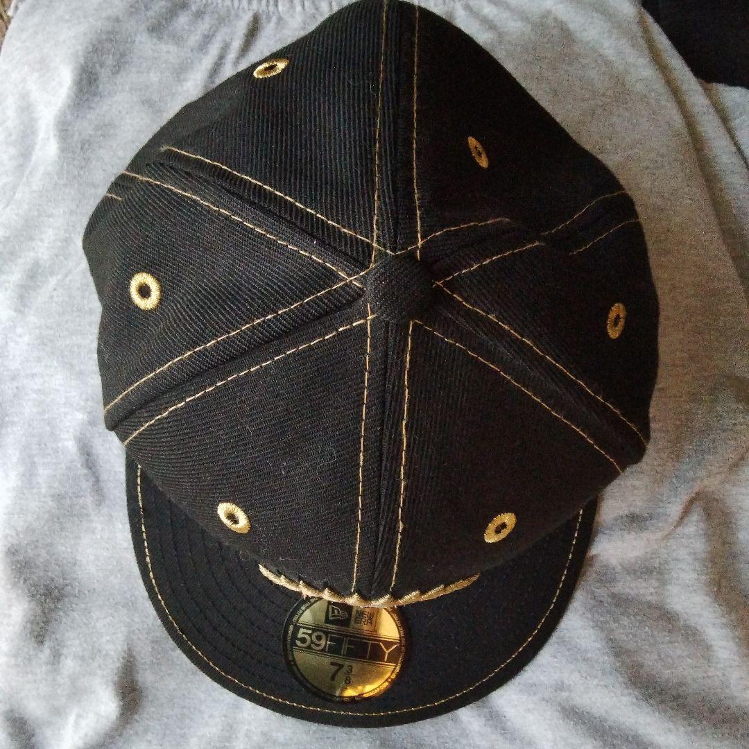ニューエアー 59FIFTY キャップ 黒 7 3/8